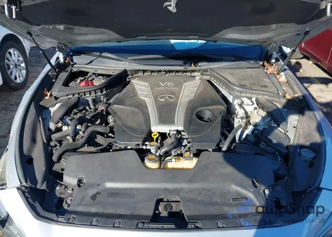 2017 Infiniti Q50 3.0T Signature Edition from USA, damaged, VIN JN1EV7AP8HM740396